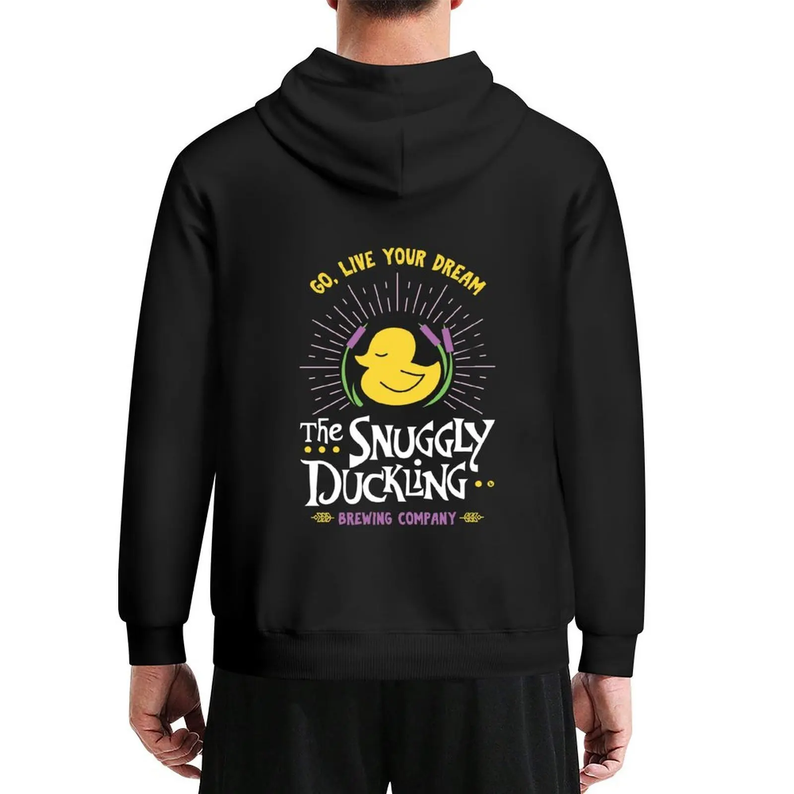 

Snuggly Duckling Brewing Company - Tangled Hoodie men clothes mens clothing men's sweat-shirt set hooded shirt tracksuits