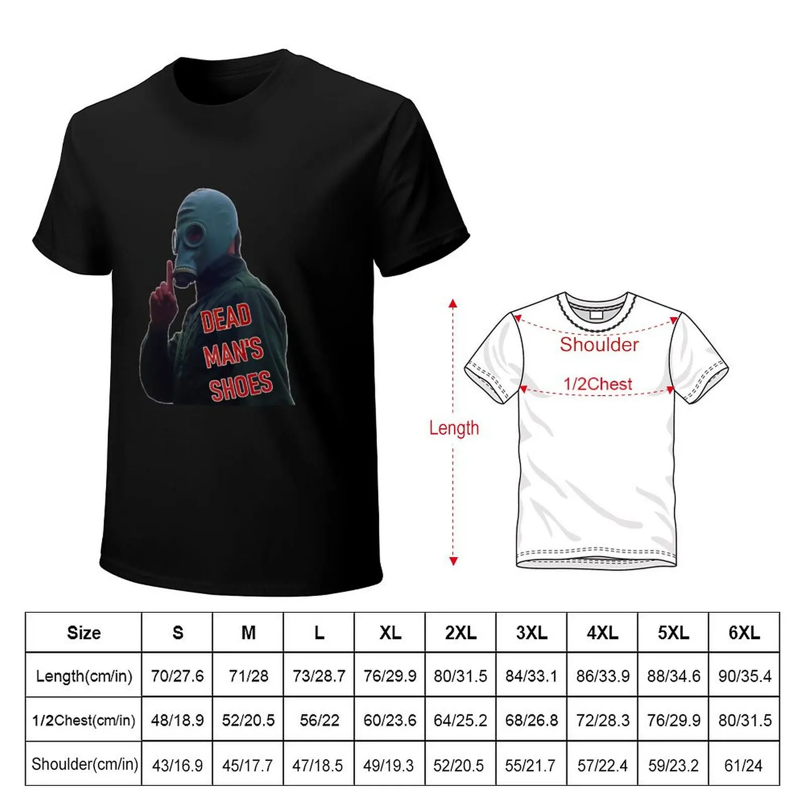 Dead Man's Shoes - Paddy Considine [Shane Meadows] T-Shirt customs blue archive basketball graphic tees men tshirt
