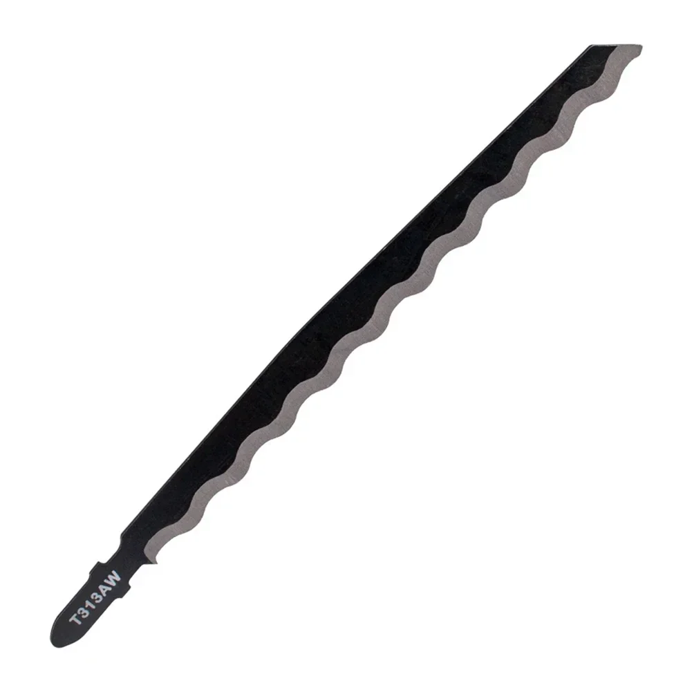 1pc 152mm HCS Jig Saw Blades Carbon Steel Assorted Blades T-shank Fast Cut Down Jig Saw Blade For Plastic Cardboard Cutting