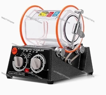 

5kg Rotary Tumbler Surface Polisher Jewelry Polishing Machine KT2000 Finishing Machine with Polishing Bead for Chamfering