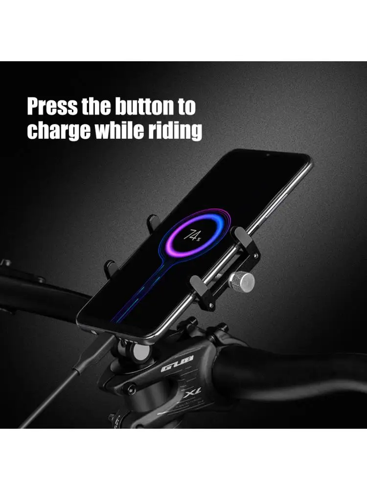 AliExpress NONE GUB Handlebar Mobilephone Support Aluminum Alloy Bike Phone Support Bracket Adjustable Centered Installation Cycling Equipment