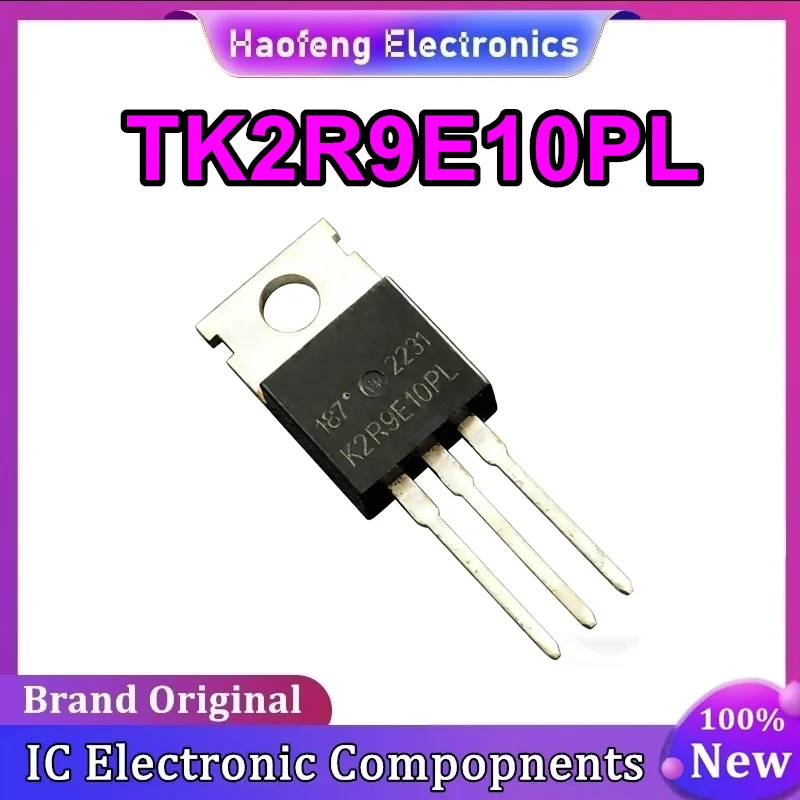 

10 шт. TK2R9E10PL K2R9E10PL MOS TO-220 240A 100 В импортный оригинал на складе гарантия качества