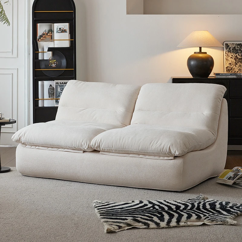Vacuum Compression Sofa Lazy Luxury Tatami Bedroom Relax Straight Row Lounge Chair Modern Daybed Lazy Living Room Furniture