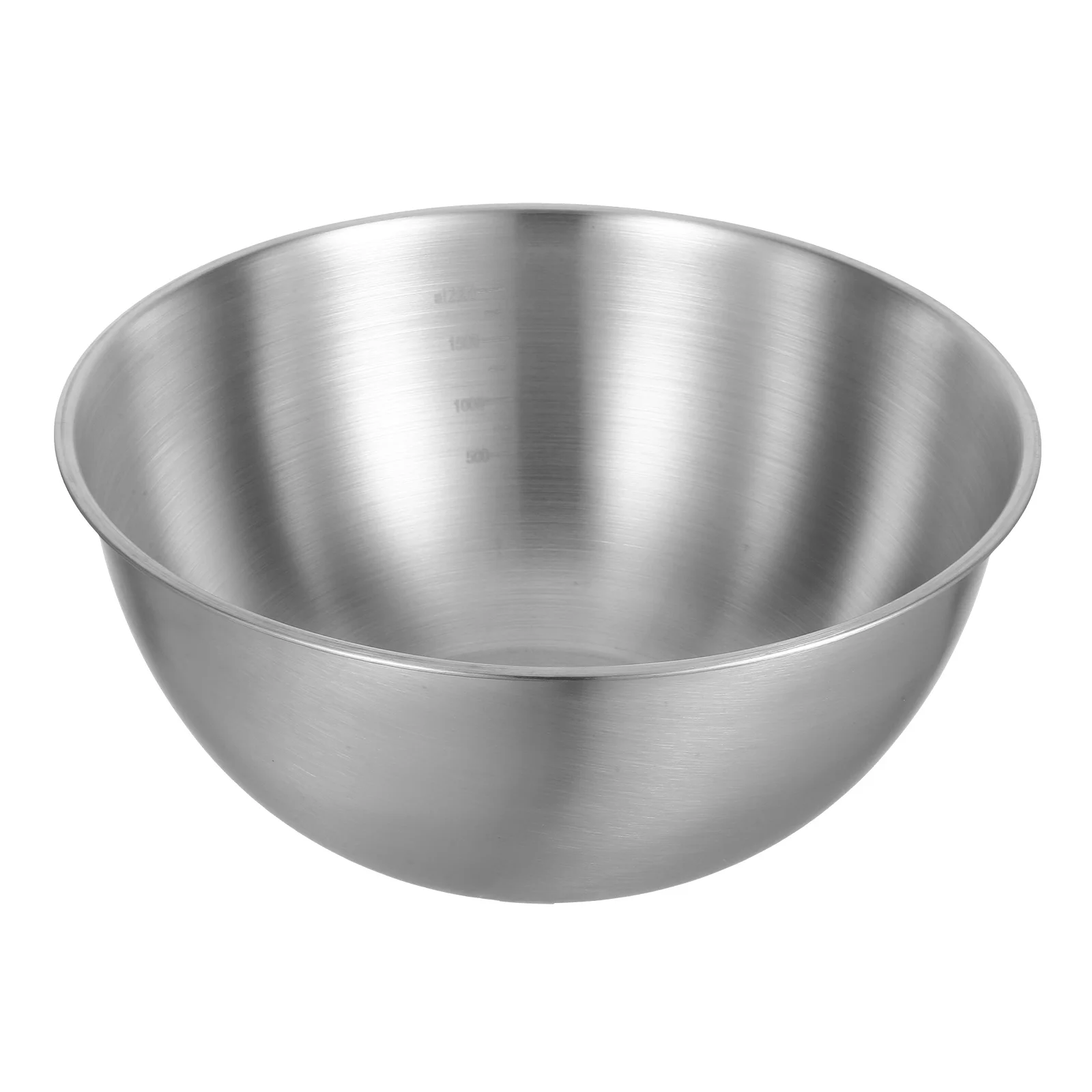 

Bowls for Refrigerator Food Storage Containers Flat Steel Kitchen Home Mixing Prep Silver Organizer