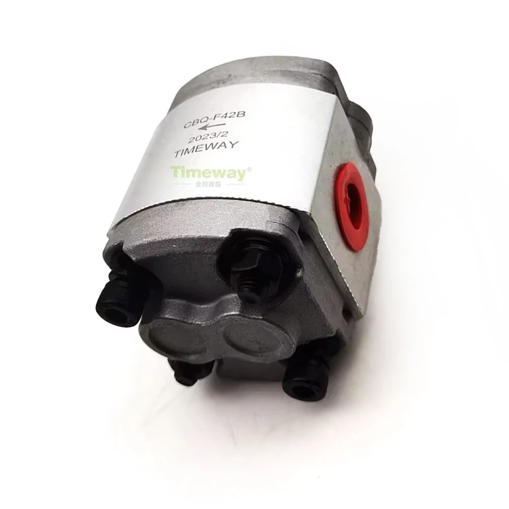 CBK  Hydraulic Oil Pump CBK-F2.5B 2.6B 2.7B 3.0B 3.2B Mini Gear Pump Long Shaft Type Pressure:20Mpa Rear In Side Out Rotation:CW