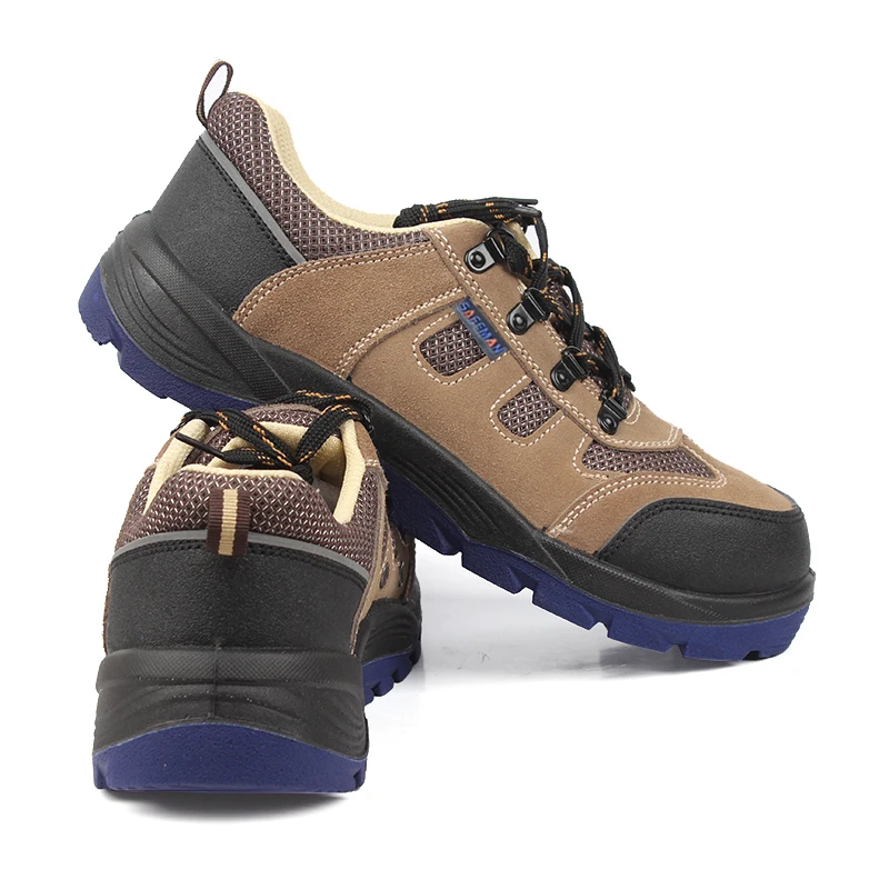 Chaussures de sécurité légères pour hommes, chaussures de travail anti-impact et anti-ichi, chaussures de sport à la mode, bonne capacité de mobilisation, COM4022