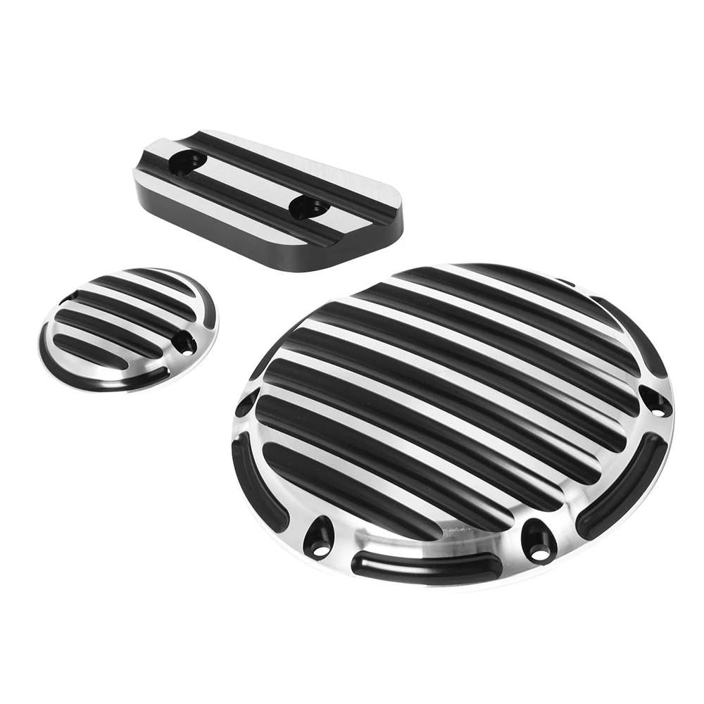 Motorcycle 6 Holes Derby Timer Clutch Timing Covers Inspection Cover Cap For Harley Sportster Iron XL883 XL1200 Seventy Two