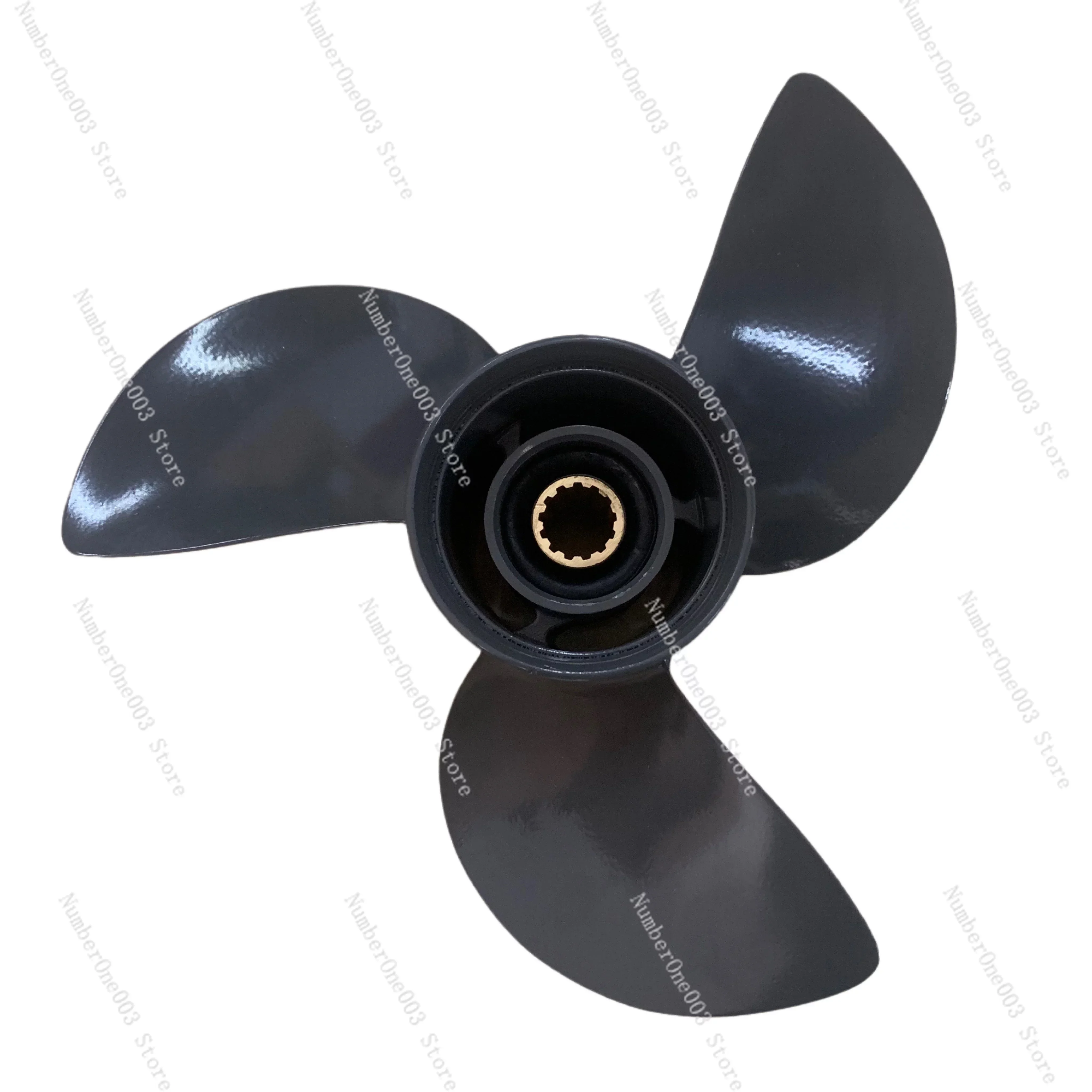 Aluminum Alloy Pointed Blade Propeller, Outboard Engine, 2-Stroke, 40 Horsepower, 4-Stroke 50/60 Horsepower, 13