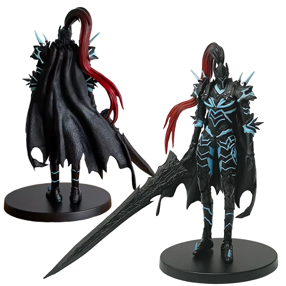 Solo Livellamento Cavaliere Capitano Yegritte Bloody Shadow Shadow Legion Figurine Decorazione del desktop Modello Regali di Natale/Compleanno