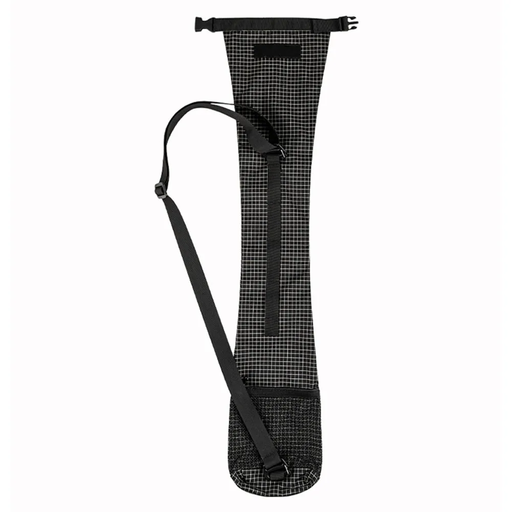

Compact Waterproof Bag for Trekking Poles Dama Material Adjustable Strap Convenient External Pockets for Easy Storage