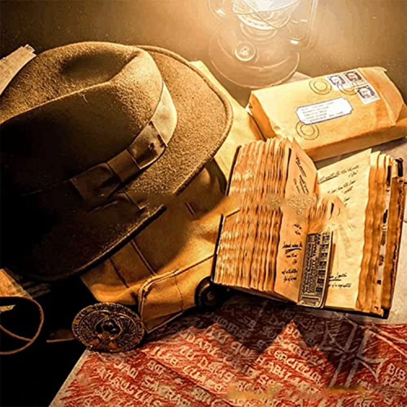 Grail Diary Props Indiana Jones Diary Indiana Jones Novels Book, Indiana Jones Grail Diary