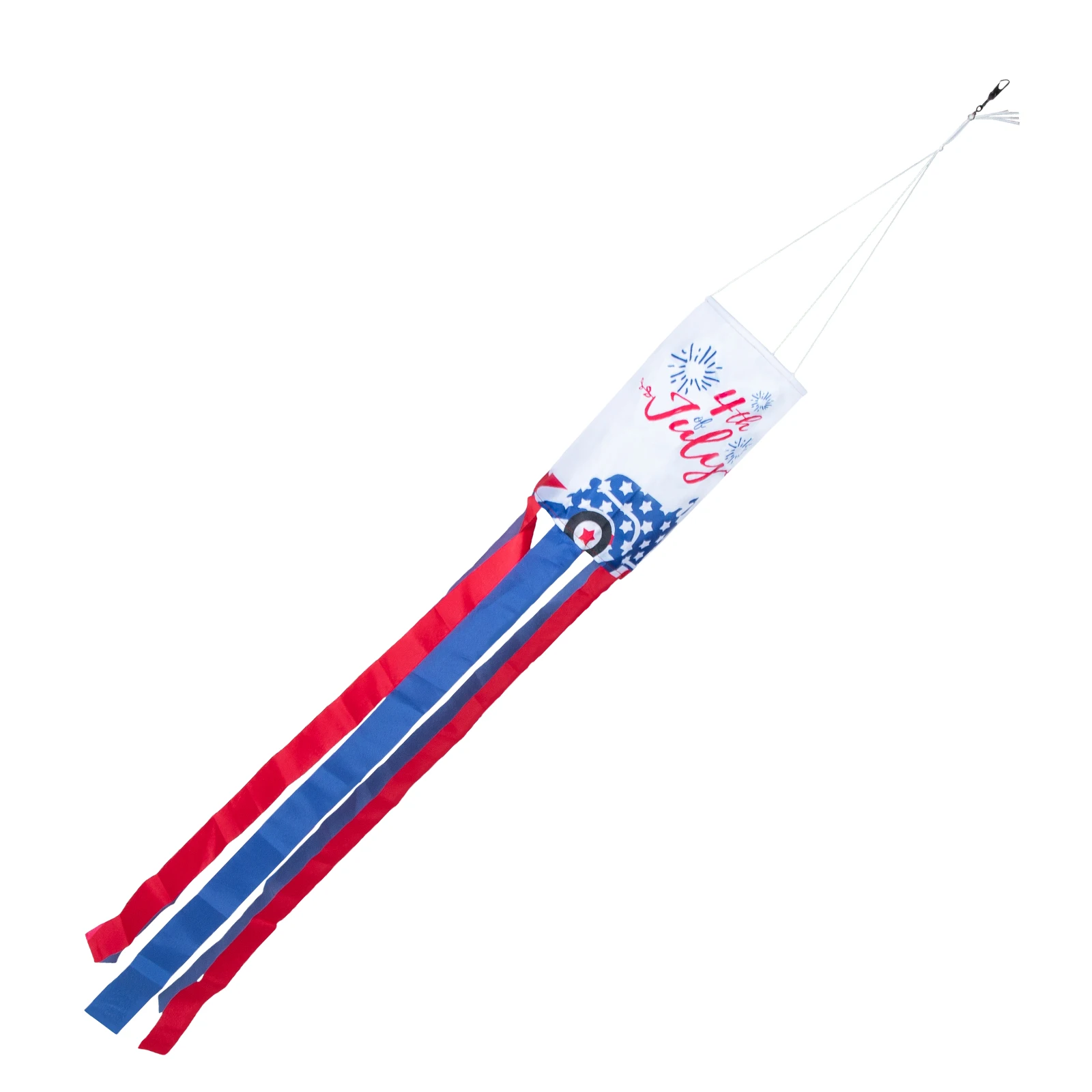 

Windsock Flag Decoration Garden Outdoor Independence Day Polyester Hanging American Decor Wind Direction Ornament Yard