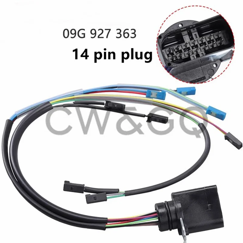 New Internal Harness Wiring 8-Pins 14-Pins 09G 6 Speed For VW Beetle Golf Jetta For Audi TT A3 S3 For Seat 09G927363 09G 927 363