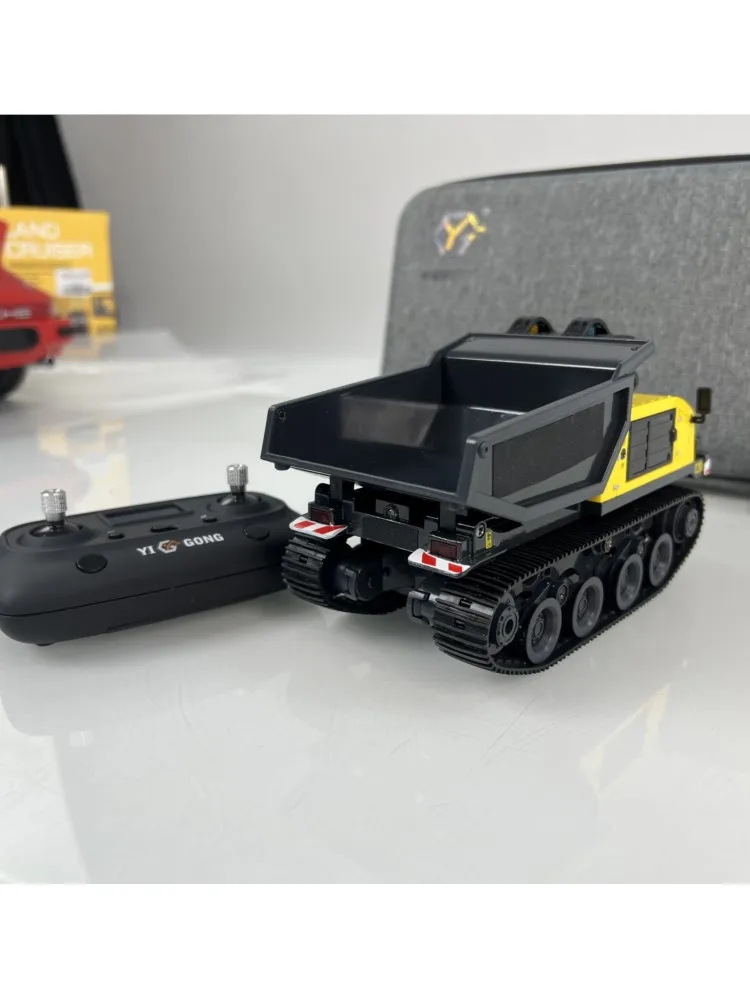1/50 T14R Panther RTR électrique RC chenille volquete camion véhicule de Construction piste benne fini lumières sons unité modèle jouets