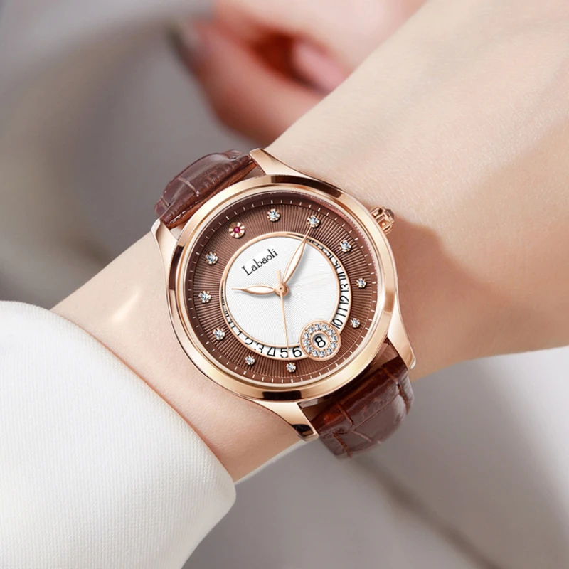 Women Fashion Casual Leather Belt Watches Ladies Starry Sky Butterfly Dial Quartz Wristwatches Dress Clock Reloj Mujer