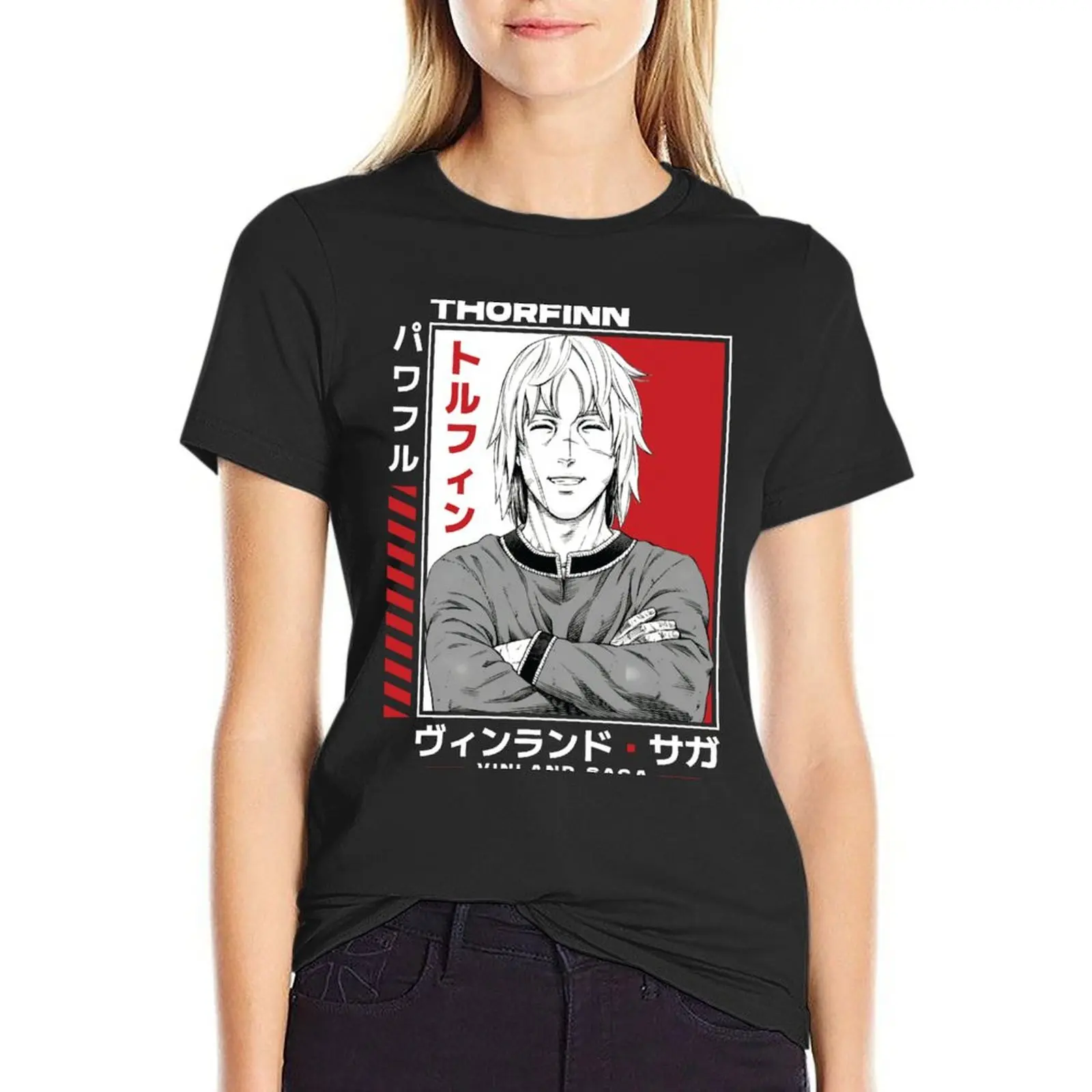 

Thorfinn Smile | Vinland Saga T-Shirt plus size tops kawaii clothes hippie clothes summer clothes plain t shirts for Women