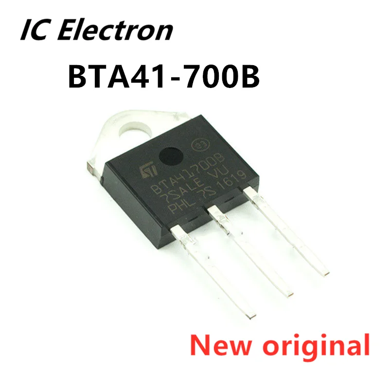 

Triac 5PCS BTA41-700B TO3P BTA41-700 BTA41 700B TO-3P new and original IC Chipset