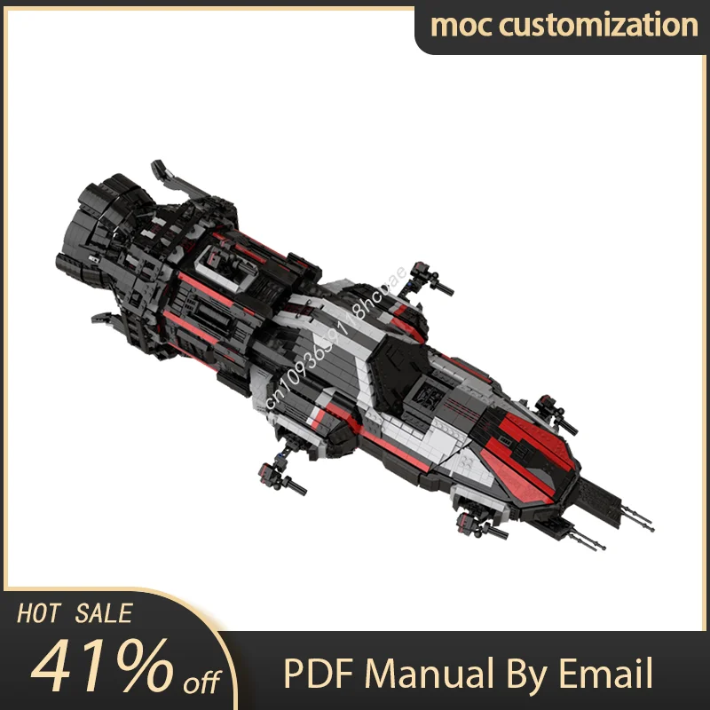 

5822 шт. MOC Rocinante (сезонный 4) Космическая серия Модель Строительный блок Diy Творческая сборка Развивающие кирпичи Игрушки Подарок ребенку