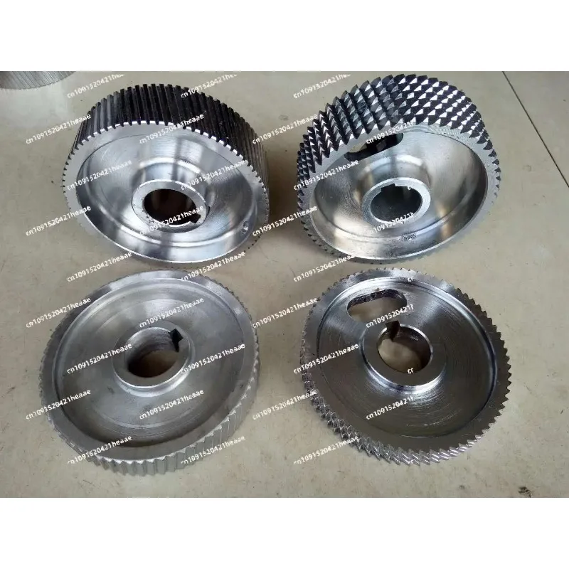 Suitable for Woodworking MachineryPlaning Keyway Steel Wheel Feeding Wheel Iron Coarse and Fine Gear Pressing Wheel