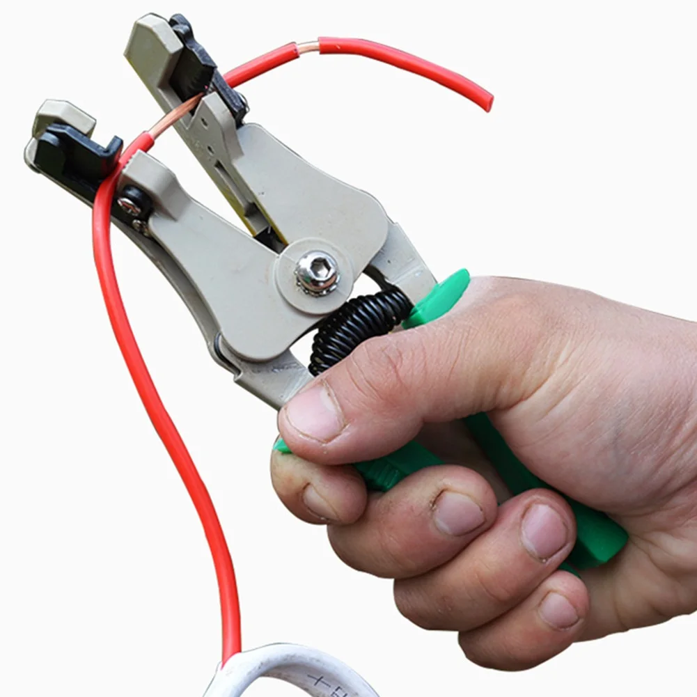 Crimper Cable Cutter Adjustable Automatic Wire Stripper Multifunctional Stripping Crimping Pliers Terminal Hand Tools