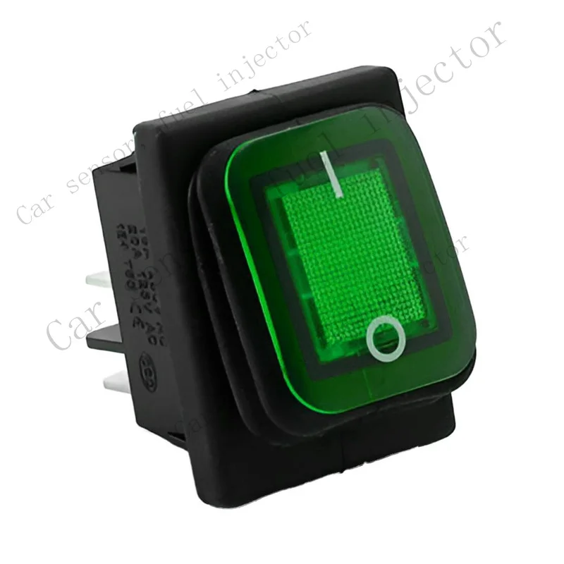 Q+ FOR 4Pin Snap in ON-OFF Rocker Switch waterproof Fit for Car Boat