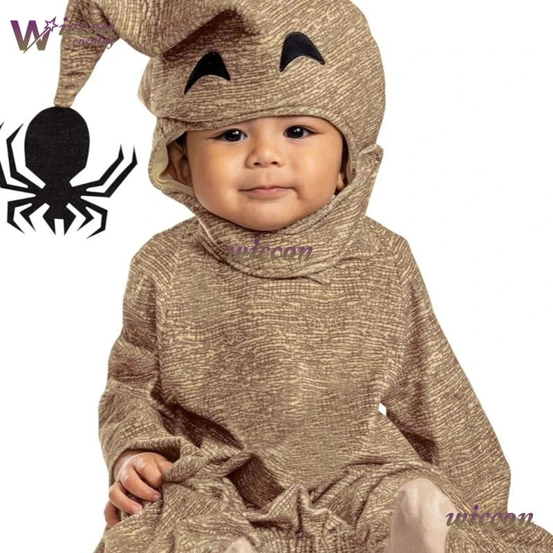 

WuHu Christmas Scary Cute OgiBogi Man Clothing Cosplay Boogeyman Kids Costume Gift Halloween Ghost Nightmaree Outfit Horror Role