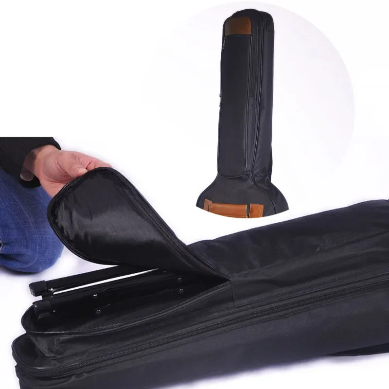 Borsa per chitarra elettrica Zaino imbottito in cotone da 10 mm Custodia morbida per chitarra Borsa per basso elettrico nera impermeabile