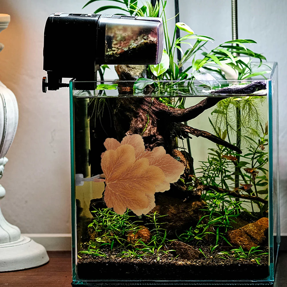 

2 Pcs Artificial Water Plants Fish Tank Decorations Betta Resting Perch Spot Aquarium