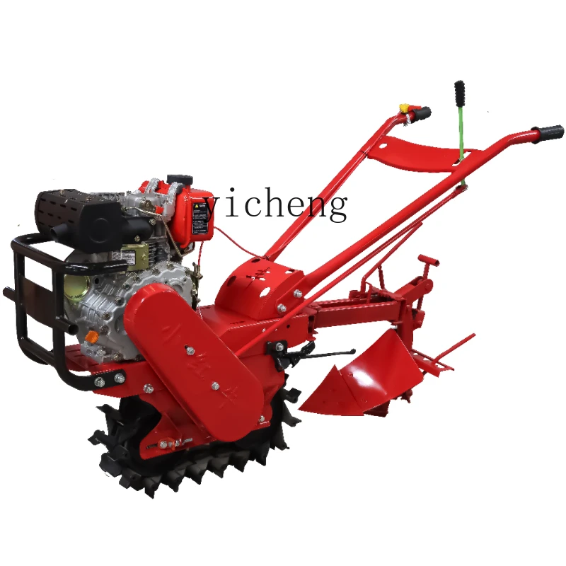 Xl Mini-Tiller Diesel Small Cultivation Machine Furrowing Machine Multi-Functional Earth-Turning and Earth-Cultivating