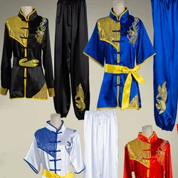 男性と女性のための中国の武術服,カエルの服,格闘技のスーツ,tuxedo服,子供,男の子,女の子のためのドラゴン刺繍の衣装