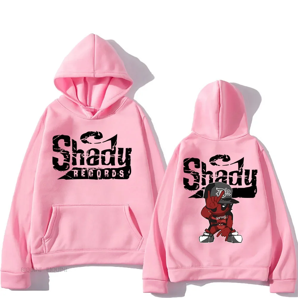 Houdini 2024 Album Printed Hoodies Eminem Shady Records Sweatshirts Streetwear Long Sleeve Casual Hip Hop Men Women Clothing