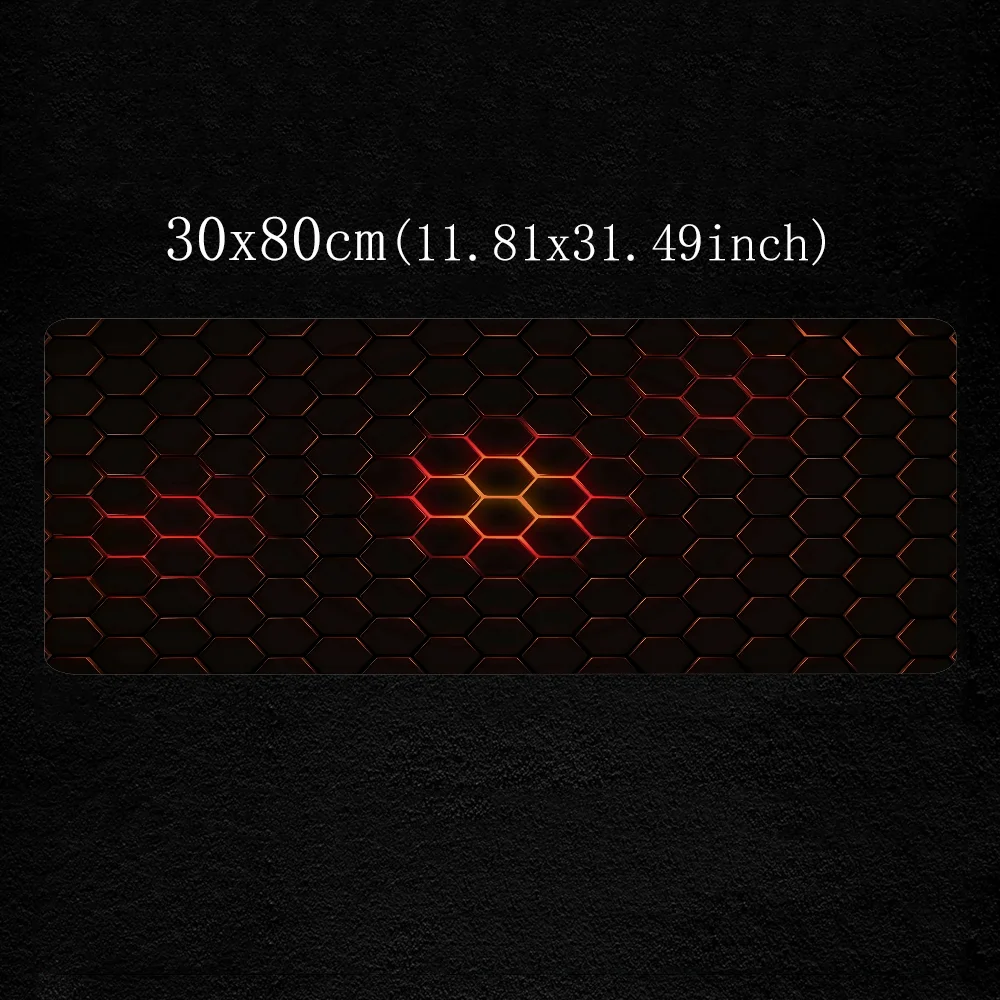 Xxl Mouse Pad Gamer Geometric Desk Mat Office Accessories Gaming Pc Computer Table Mousepad Anime Large Mats Mause Pads Setup