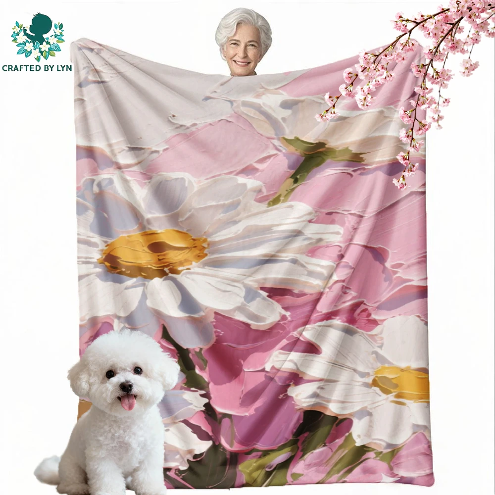 

Flannel | Flowers,Animal,Constellation,Festive Gift Selectio | Soft and delicate | Keep warm | Room Decor Blanket, Camping Stuff