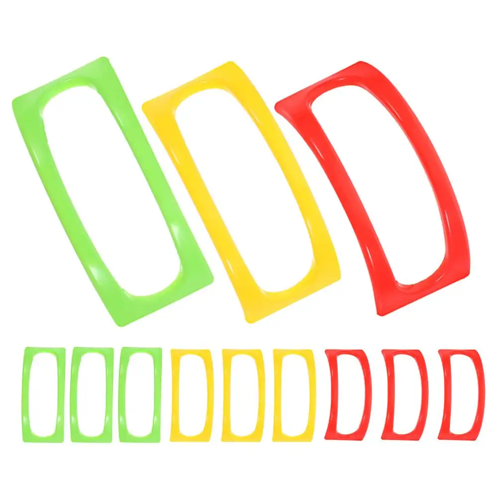 

12 PCS Tortilla Stand for Tacos Burritos Plastic Holder Rack Kitchen Gadget Party Supplies Serving Platter