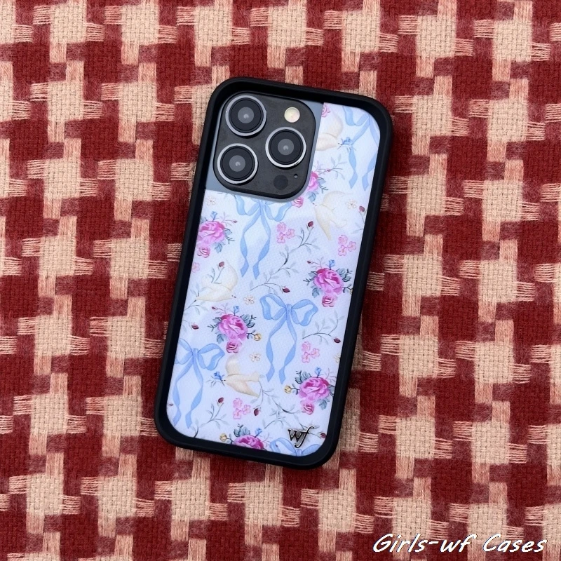 

Lovey Dovey Wildflower Phone Case for iPhone 11 12 13 14 15 16 17 Pro Max Plus 17Pro Air Wild wf FLOWERS pigeon Rose Cover
