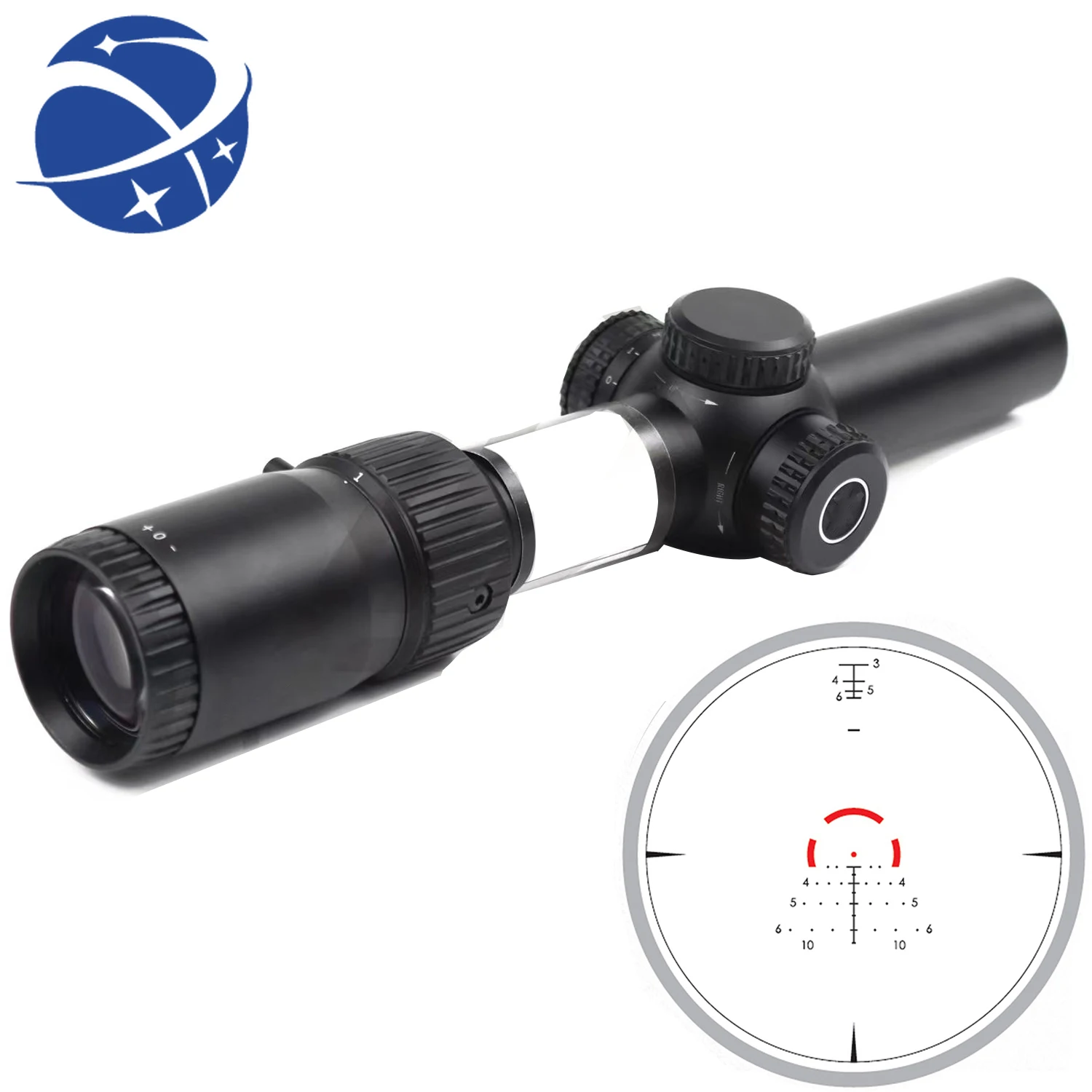 

yyhc 100% Original Tactical Optics 1-8x24 Second Focal Plane Telescope 30mm Tube Sight Hunting Accessoires