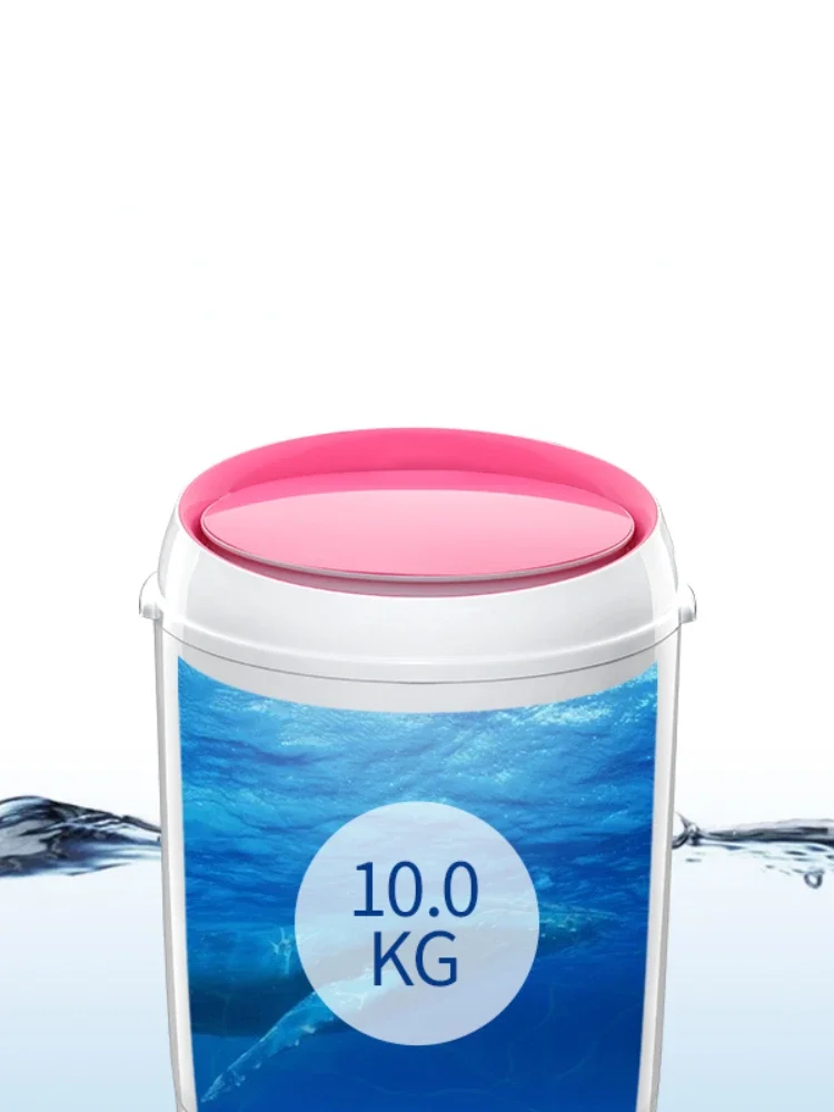 เครื่องซักผ้าหลอดเดียวแบบพกพาขนาดเล็กเครื่องซักผ้า Dehydration ฟังก์ชั่น240W 220V Spin 2กก.ความจุ