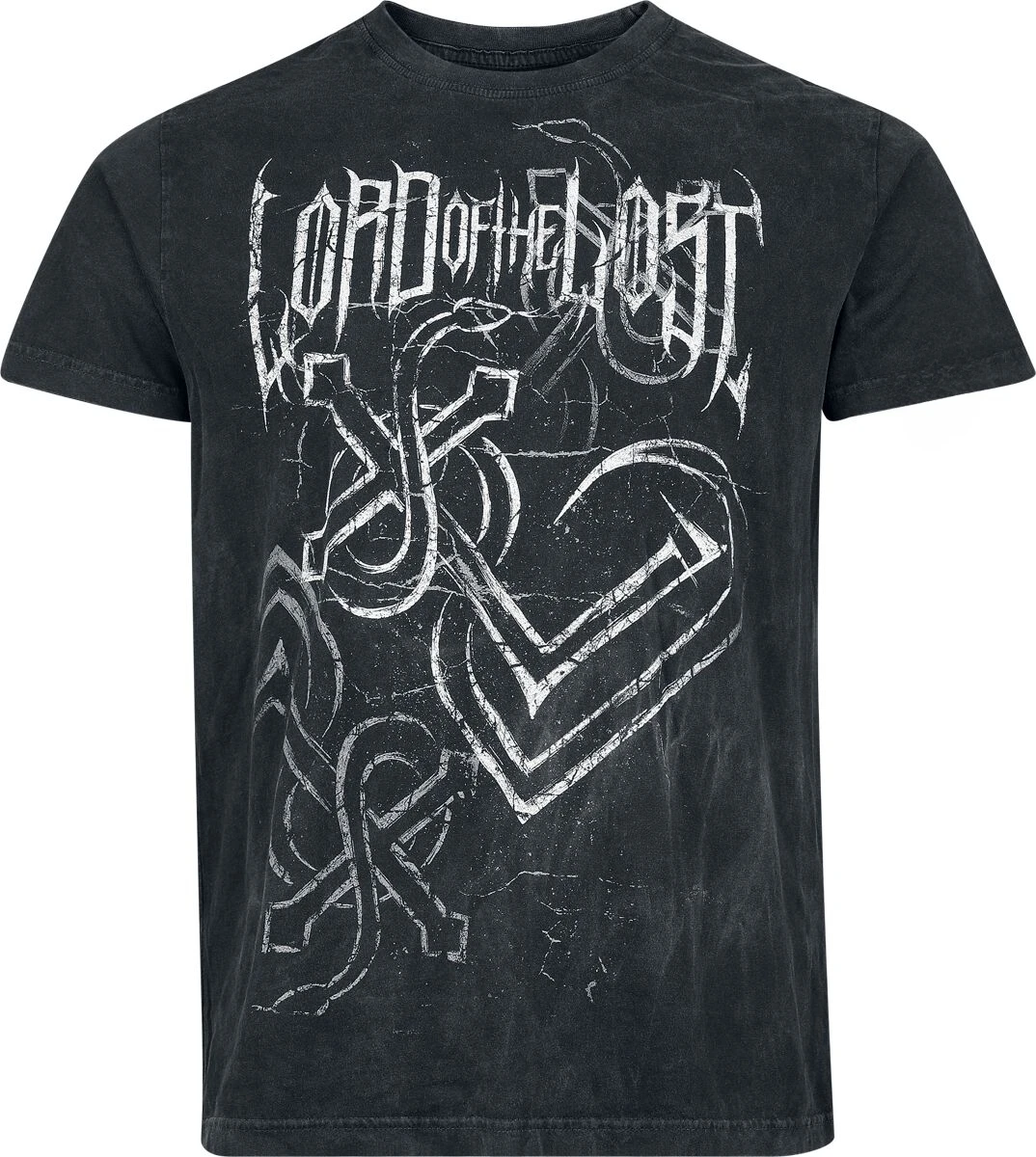 Ancient Noir Lord of The Lost T-Shirt Men Women Vintage Metal Rock Band Graphic Tee 100% Cotton Summer Streetwear Top