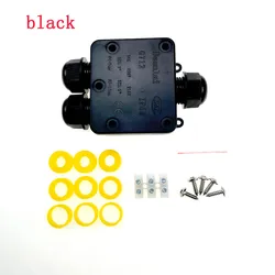 IP68 Waterproof Junction Box 4 Way 234pin 4-14mm Cable Connector Waterproof External Electrical Junction Box for Outdoor Wiring