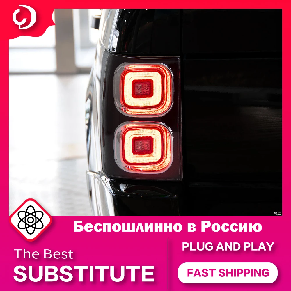 

AKD Car Styling Taillights for Land Range Rover 2005-2012 LED Taillights DRL Rear Reverse Brake Light Accessories