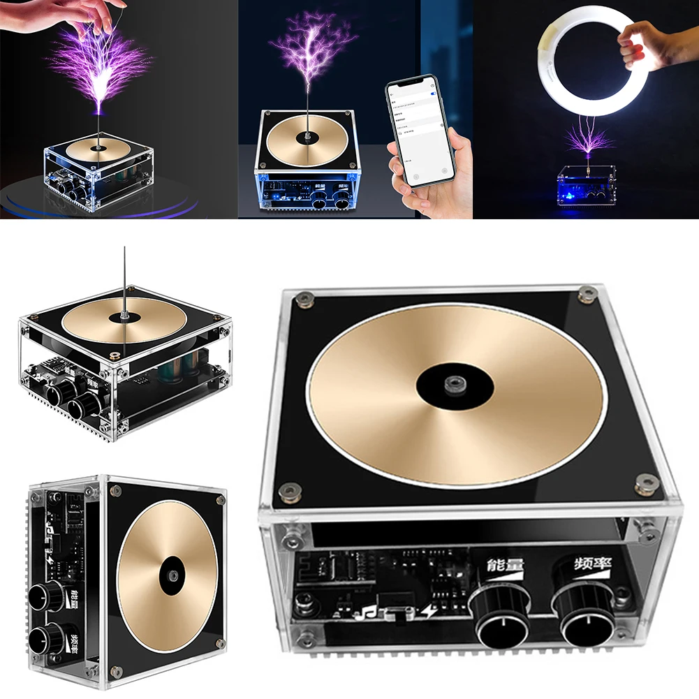 

Electric Arc Generator Sparkly Arc Generator Bluetooth-compatible Wireless Transmission Lighting Education Experimental Products