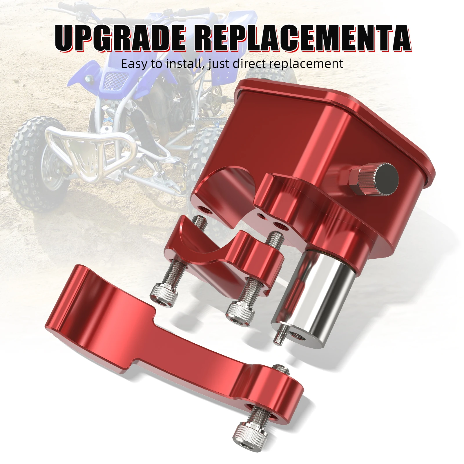 NICECNC Für Yamaha Raptor 700R 2009-2023 ATV Daumengashebel-Baugruppe Für Yamaha Raptor 700 YFM700R 2006-2023 Banshee 350 – Detail 15