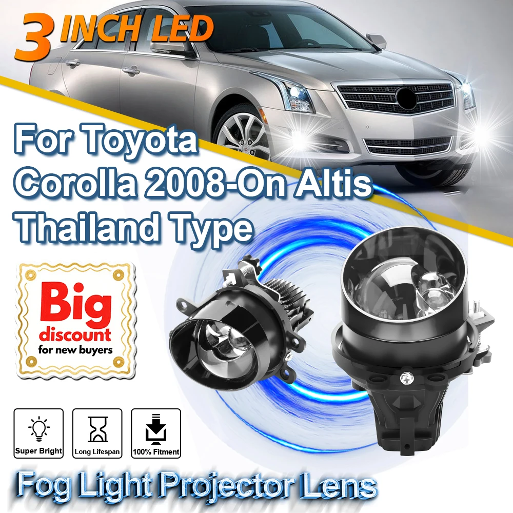 Car Accessories Thailand - ROADSUN 3.0 Calowy Projektor Świateł Przeciwmgielnych