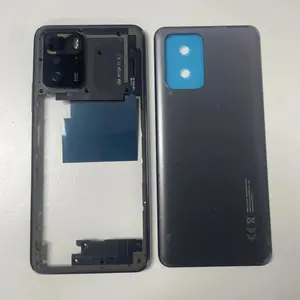 Bilashmart Xiaomi Poco X3 GT Back Battery Cover Housing Rear Case Middle Frame +Camera Lens