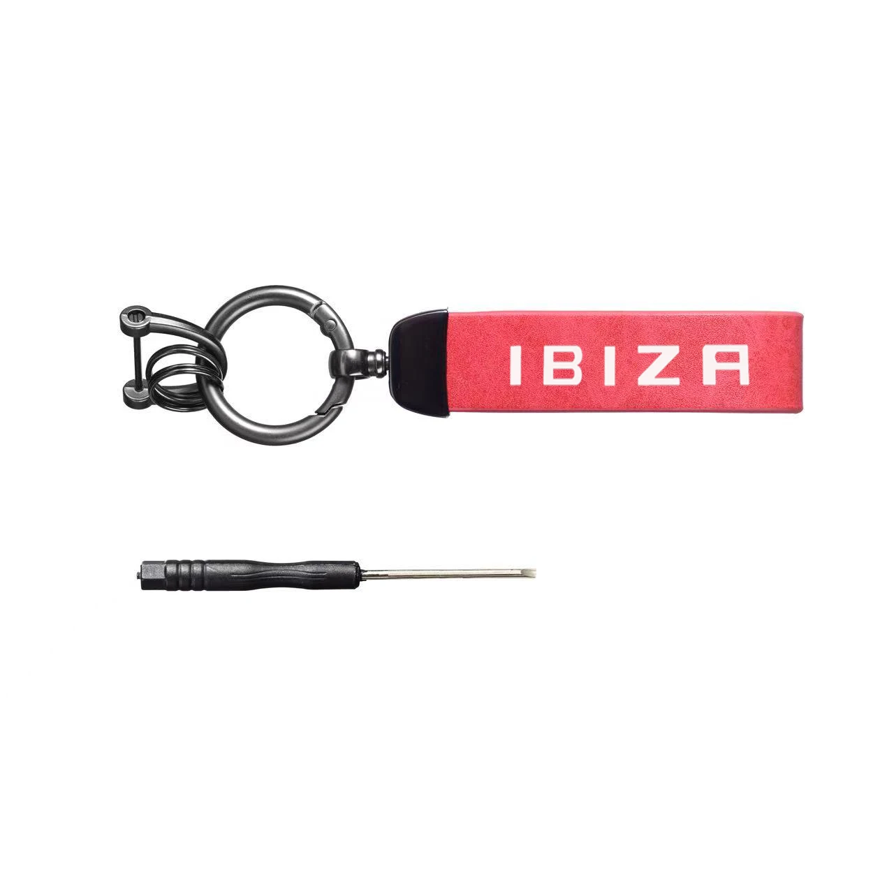 IBIZR  style motorcycle carbon fiber leather and luxury suede keychains, horseshoe buckles, and jewelry buckles