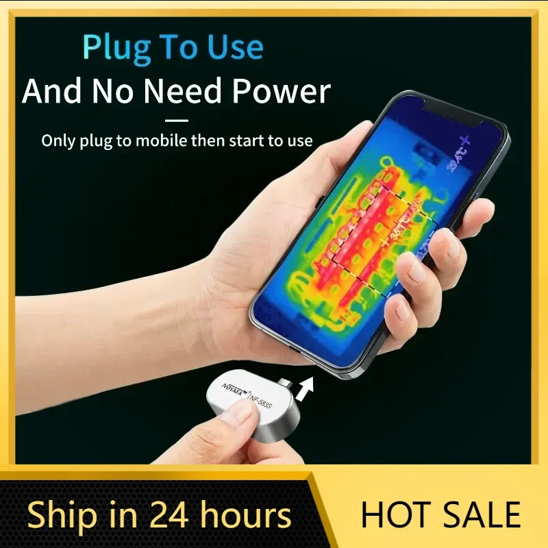 

NOYAFA-583S/586S Mini Thermal Imaging Camera 256x192 Type-C For Android Infrared Temperature Detector With App Thermal Camera