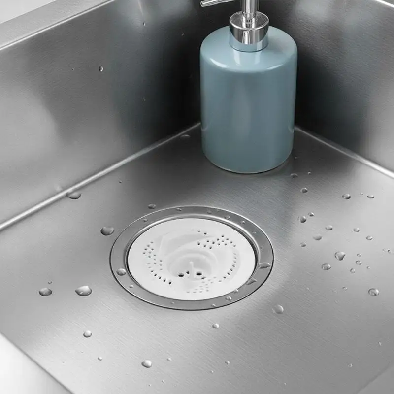 Modern Anti-Clogging Drain Cover Rotating Bug Proof: 1PCS/2PCS Filter Mesh Design Sink Strainer Household