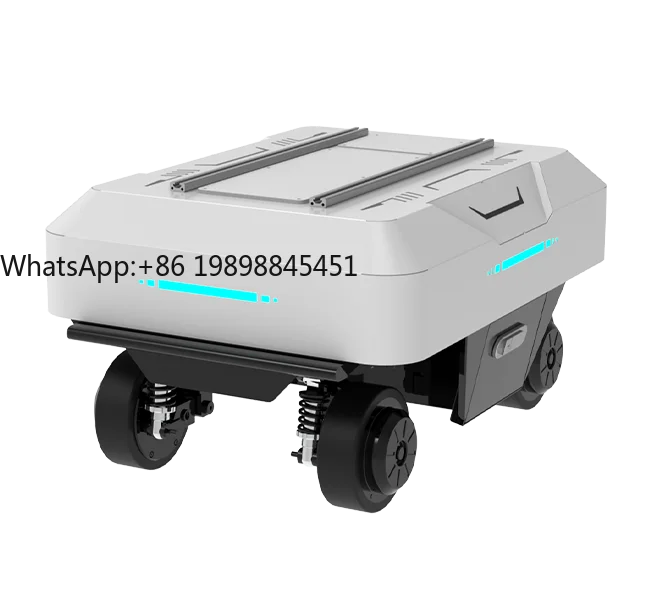 الدفع الرباعي والتوجيه AMR، منصة متعددة الاتجاهات 120 كجم مع ROS لـ SLAM والملاحة التلقائية #1