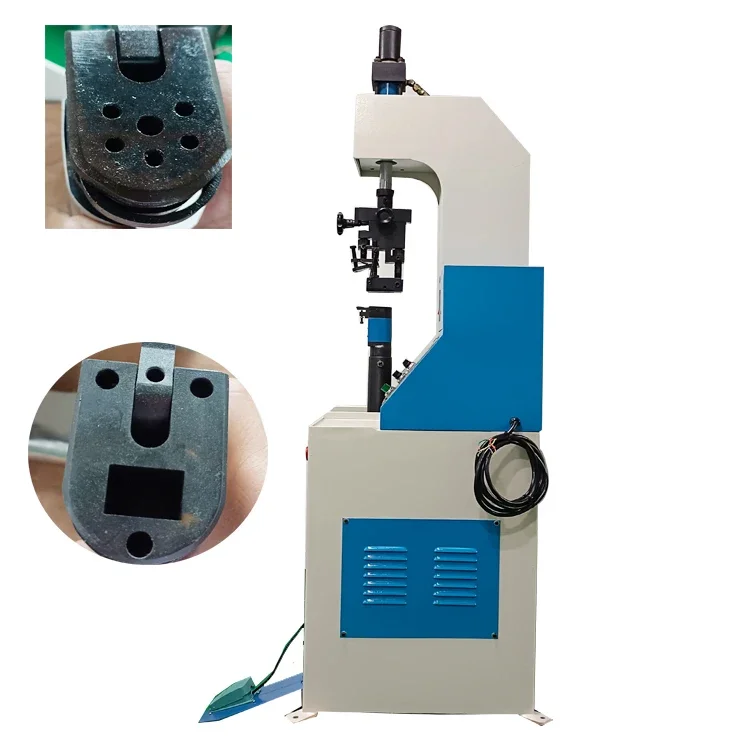 Hydraulic Semi-Auto Shoe Heel Nailing Machine Heel Nailing Shaping Machine