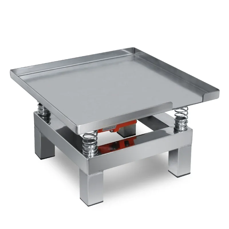 Constant Vibration Table Concrete Small  Cement Mortar Test Block Platform Stainless Steel  Platform